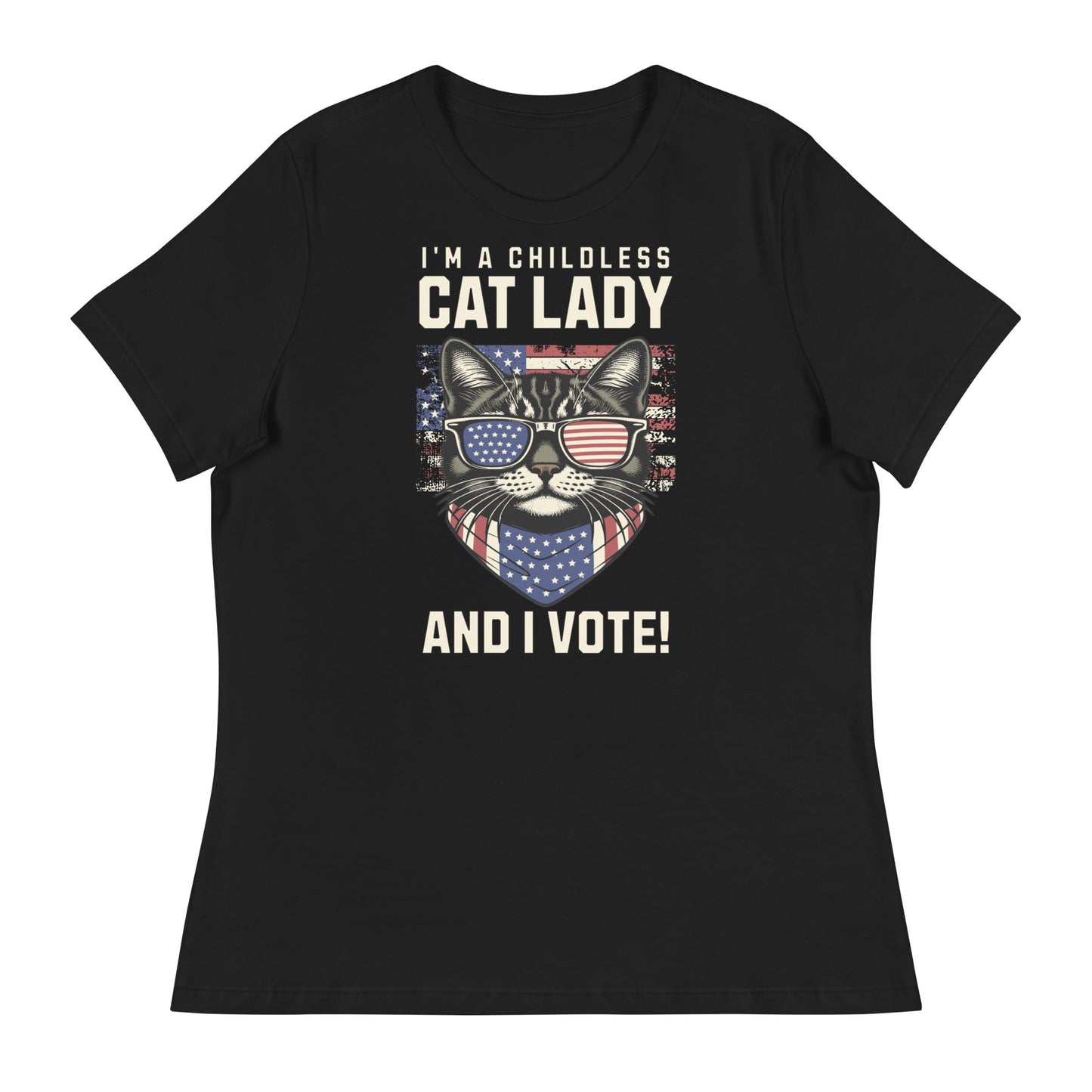 "Cat Ladies Vote" Women's Tee