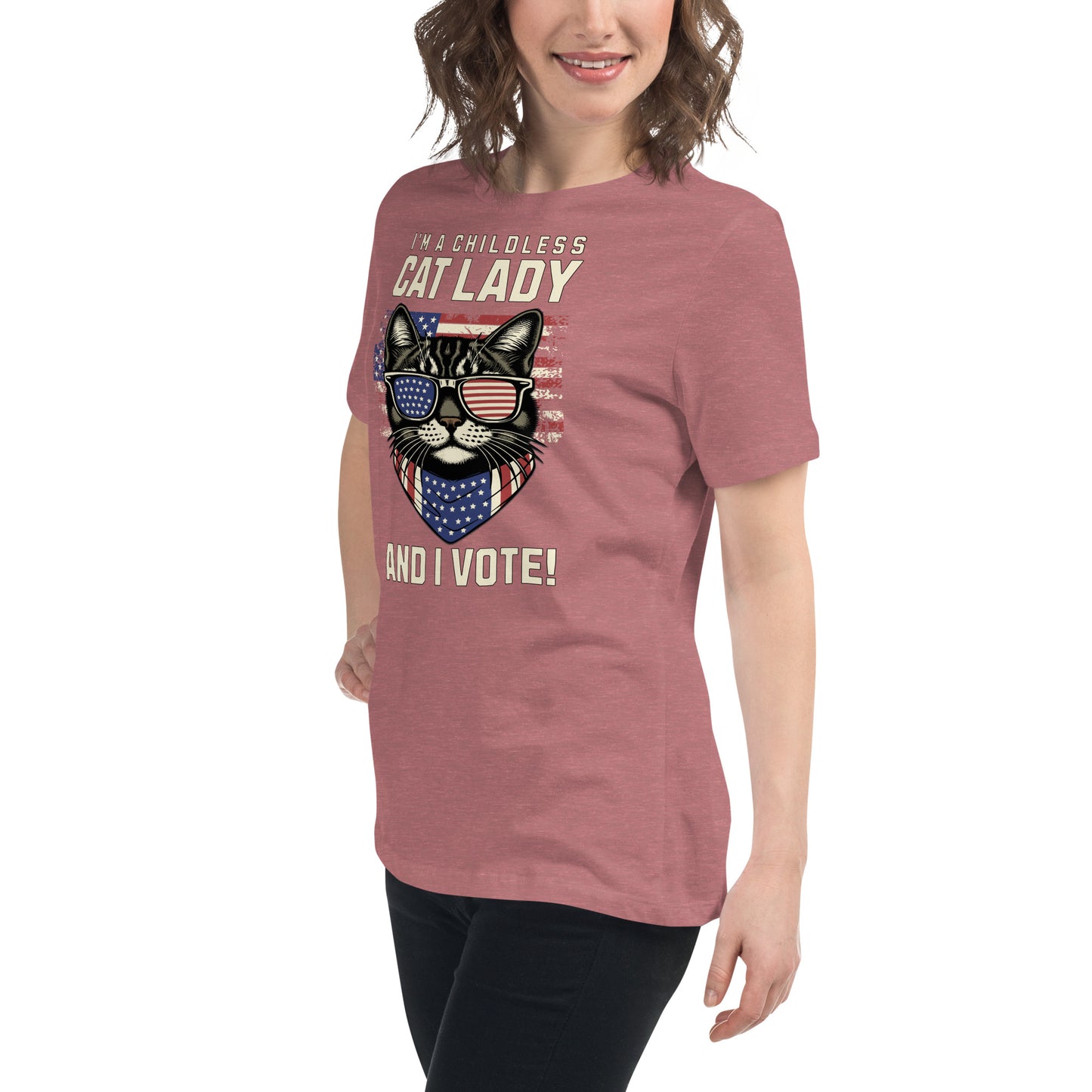 "Cat Ladies Vote" Women's Tee